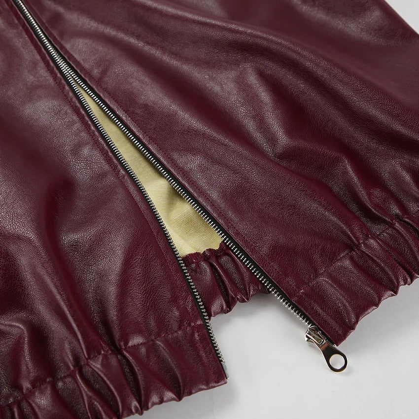 Amelie | Burgundy Jacket