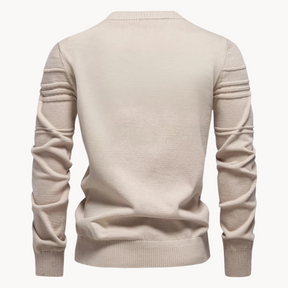 Heiko Zeitloser Pullover mit edlem Rautendesign