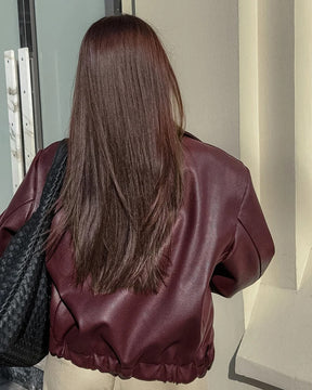 Amelie | Burgundy Jacket