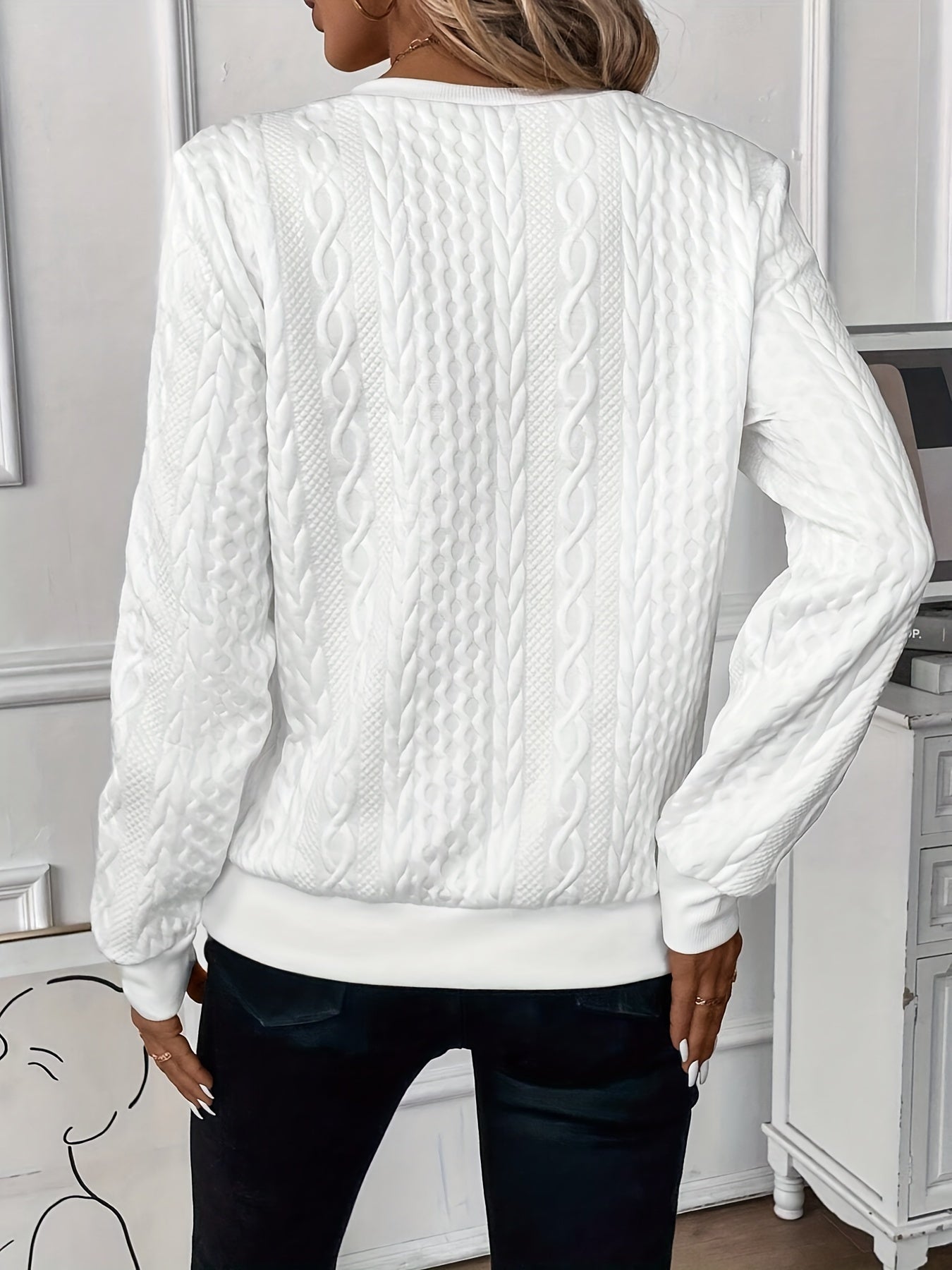 Conny Eleganter und stilvoller Strickpullover